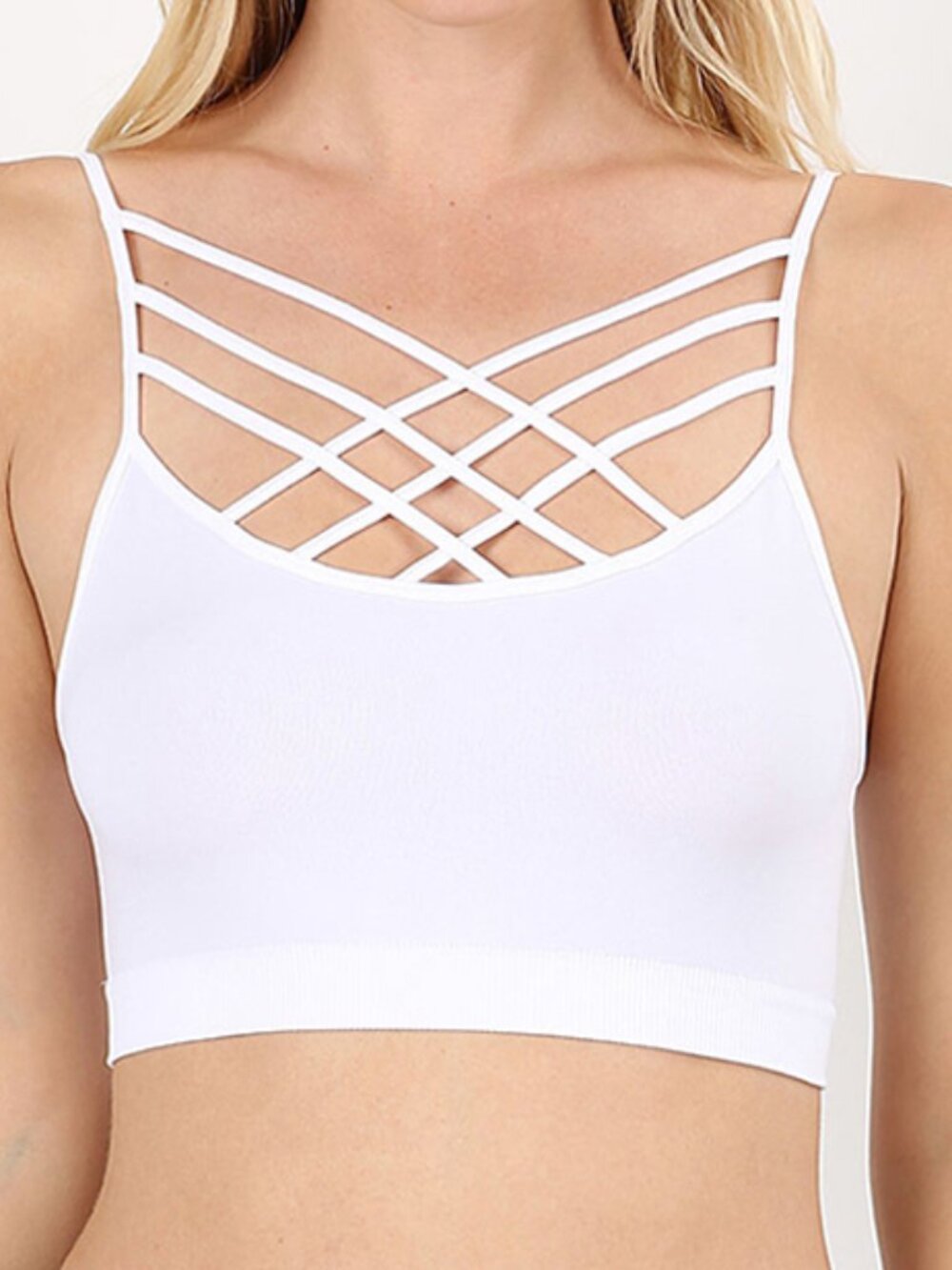 Seamless Crisscross Bralette